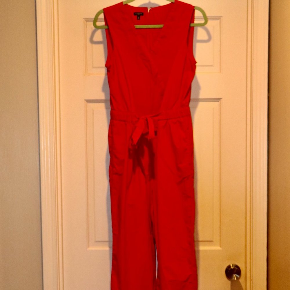 Talbots Red Pantsuit